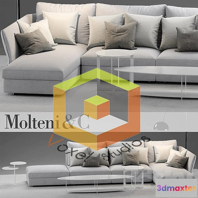 1192106 - SOFA - 3D MODELS - 3DMAX - DOWNLOAD - 266