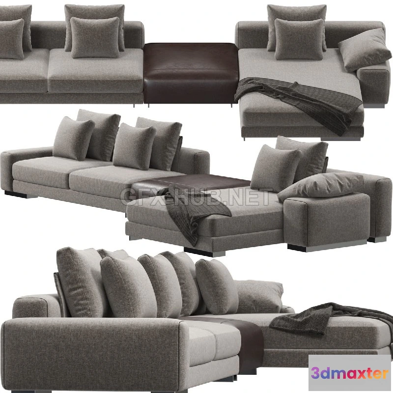 1192116 - SOFA - 3D MODELS - 3DMAX - DOWNLOAD - 271