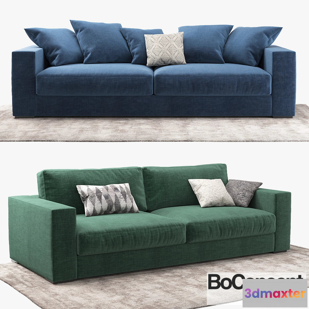 1192164 - SOFA - BoConcept Cenova GE52 (DE52)