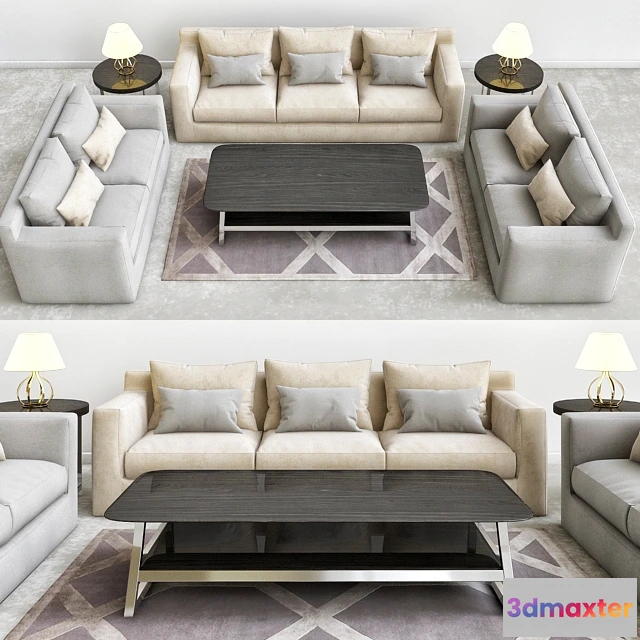 1192176 - SOFA - Borgonuovo set