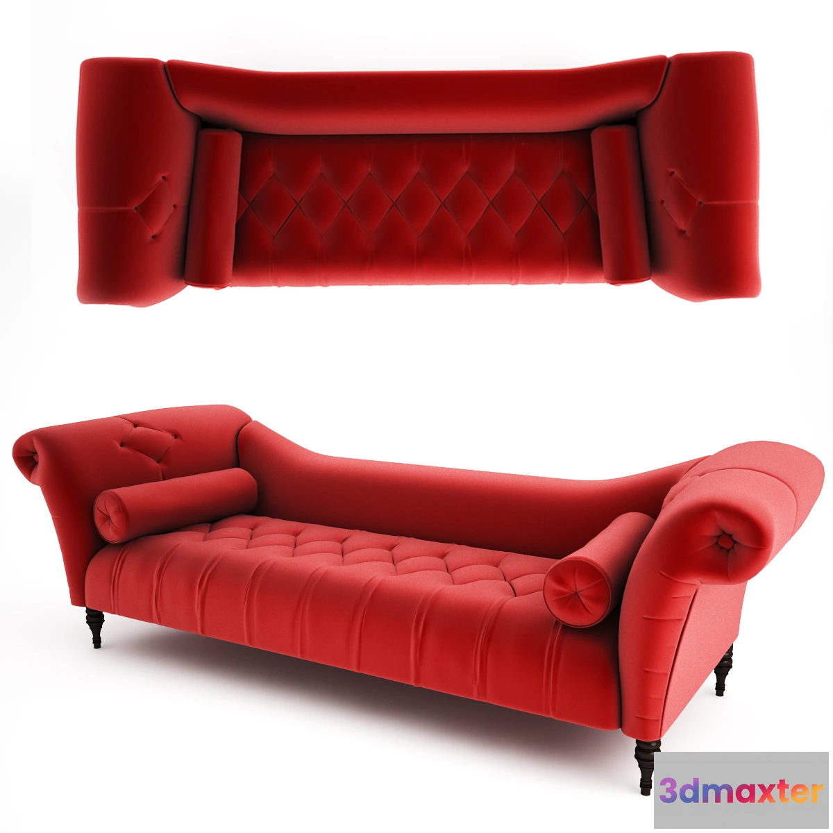 1192178 - SOFA - BrandoRed Sofa