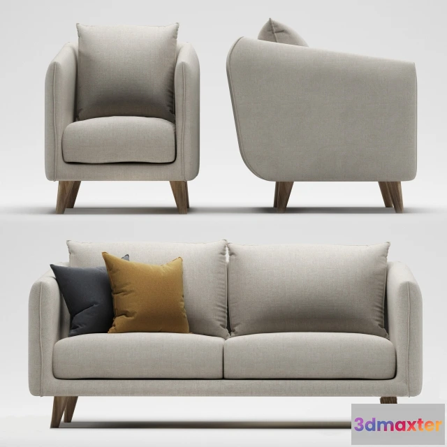 1192212 - SOFA - Casa Dakota sofa set