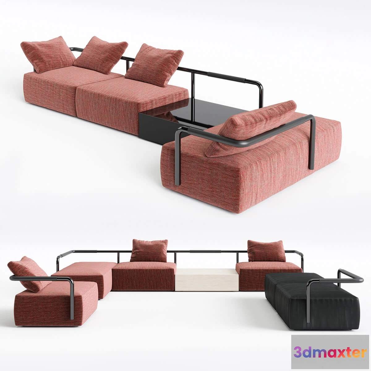 1192218 - SOFA - Cassina 503 soft props