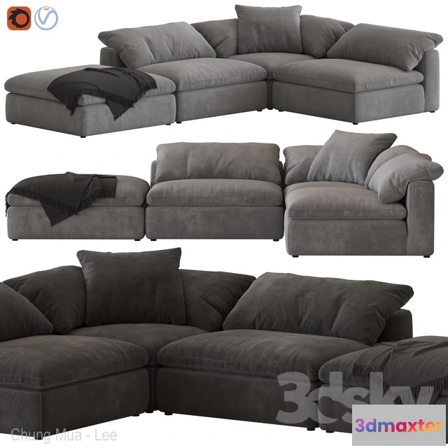 1192376 - SOFA - 3D MODELS - 3DMAX - DOWNLOAD - 324