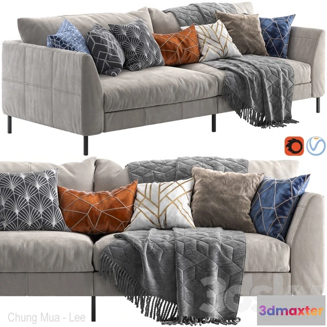 1192390 - SOFA - 3D MODELS - 3DMAX - DOWNLOAD - 331