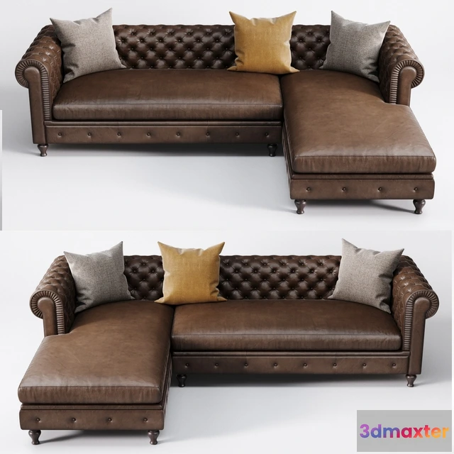 1192450 - SOFA - Corner sofa Chester Alberta Salotti