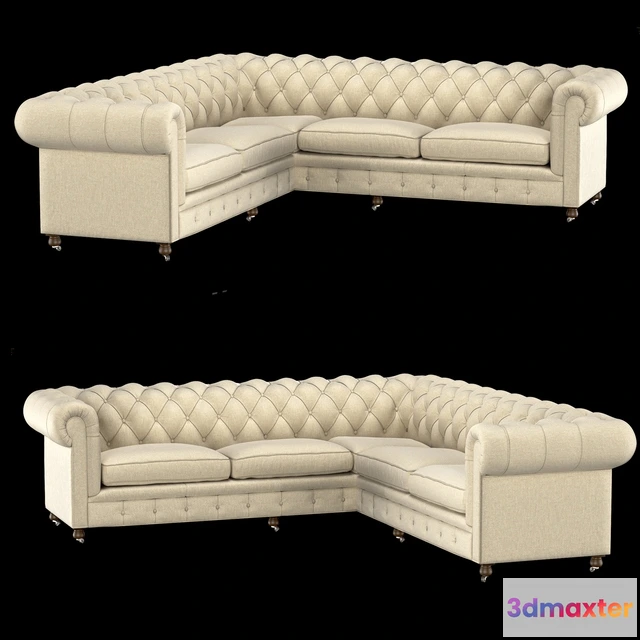 1192452 - SOFA - Corner sofa Chesterfield 56860113 BLSA