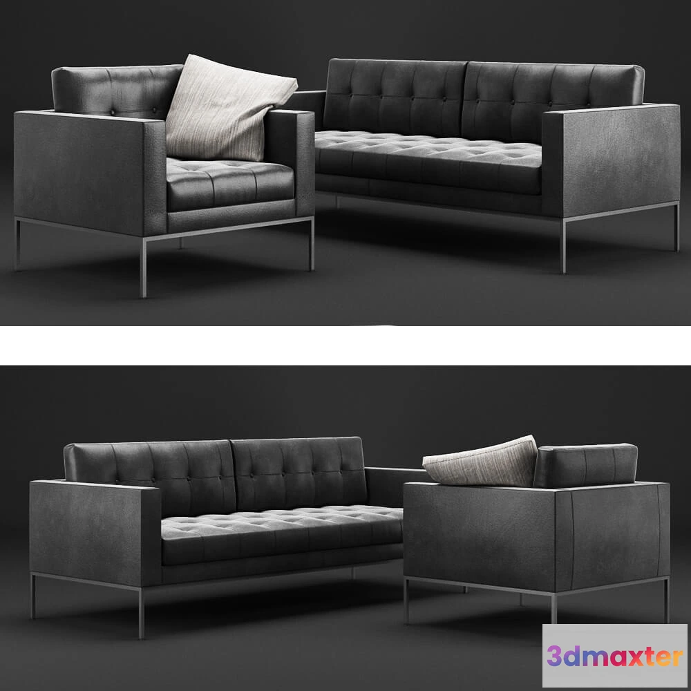 1192512 - SOFA - De Sede DS-159 set