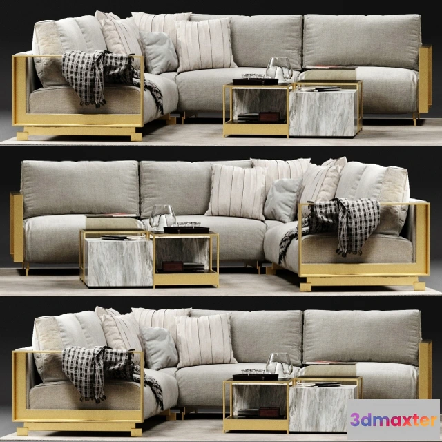 1192536 - SOFA - Ditre Italia Bag corner sofa