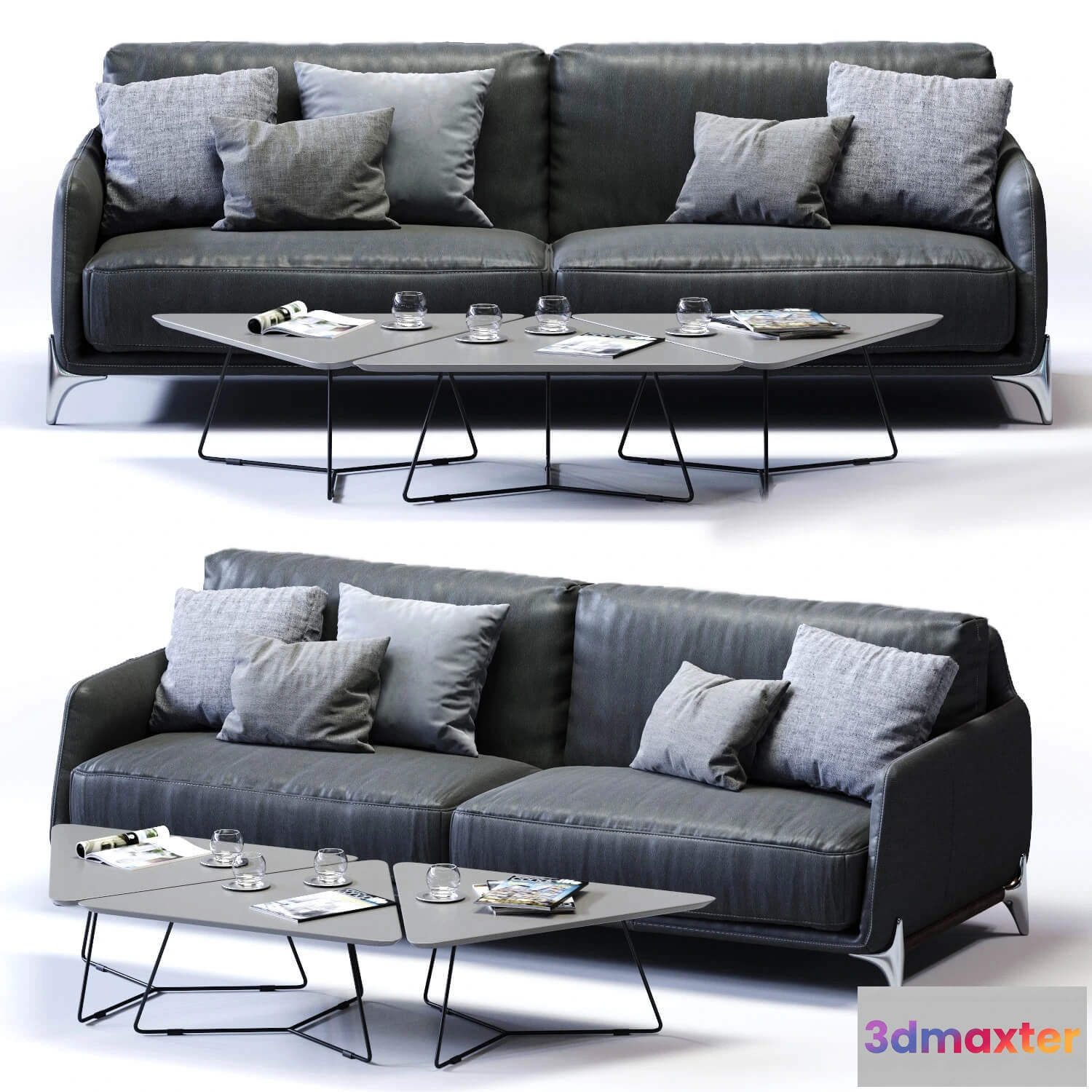1192550 - SOFA - Ditre Italia Elliot 3-er maxi sofa