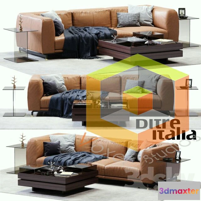1192608 - SOFA - 3D MODELS - 3DMAX - DOWNLOAD - 356