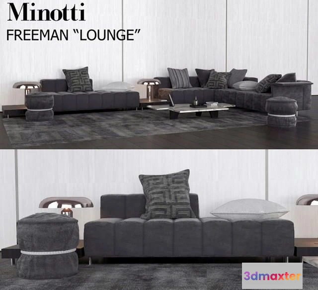 1192828 - SOFA - sofa Minotti Freeman Lounge
