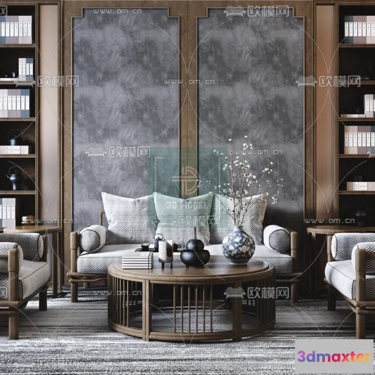 1220248 - Sofa 3D Models - Modern Style - 017