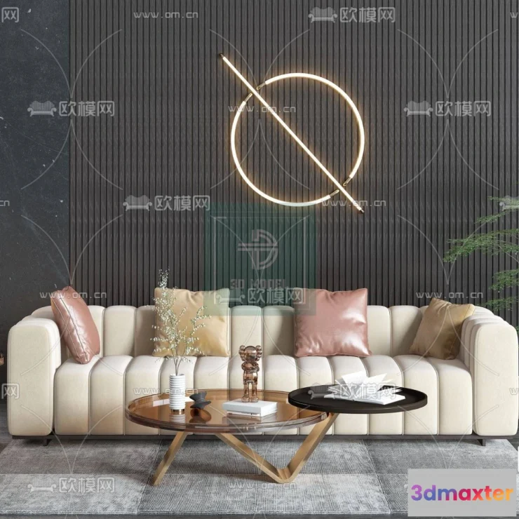 1220276 - Sofa 3D Models - Modern Style - 031