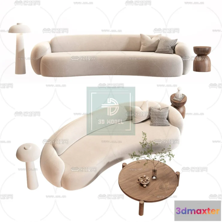 1220298 - Sofa 3D Models - Modern Style - 042