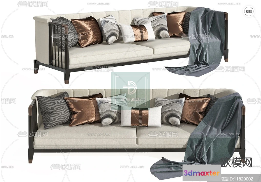 1220312 - Sofa 3D Models - Modern Style - 049