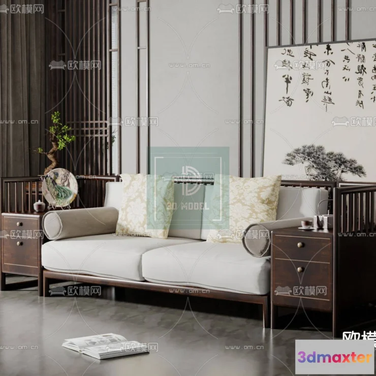 1220314 - Sofa 3D Models - Modern Style - 050