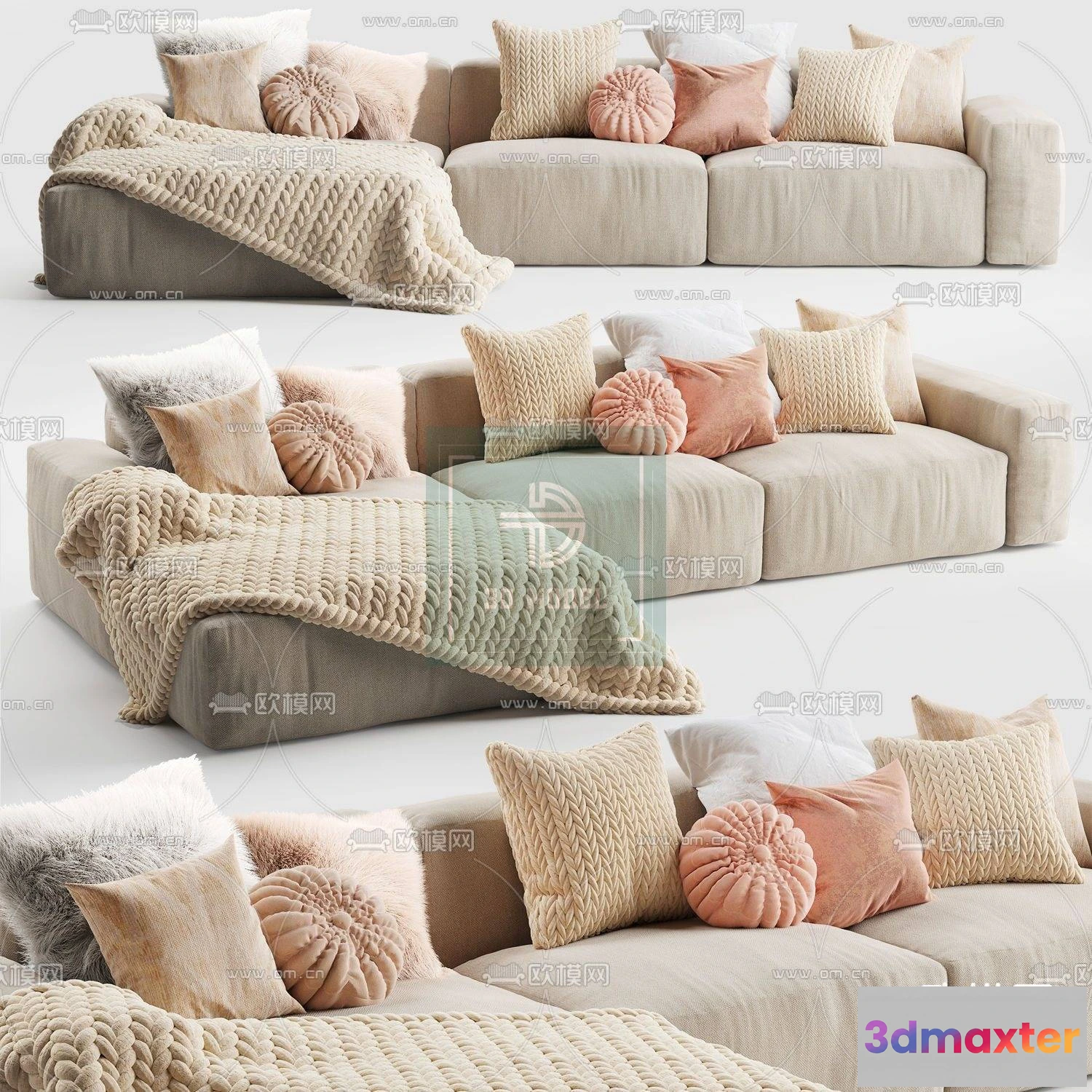 1220316 - Sofa 3D Models - Modern Style - 051