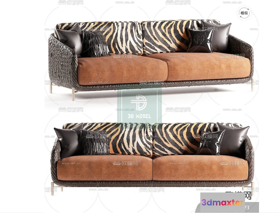 1220318 - Sofa 3D Models - Modern Style - 052