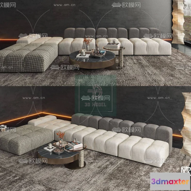 1220322 - Sofa 3D Models - Modern Style - 054