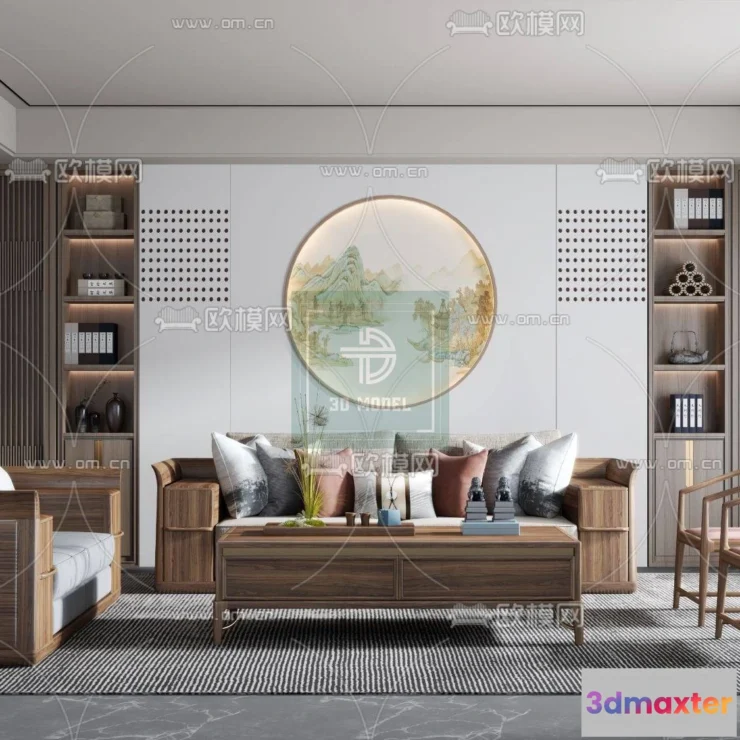 1220336 - Sofa 3D Models - Modern Style - 061