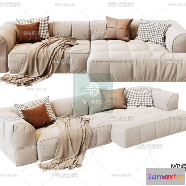 1220346 - Sofa 3D Models - Modern Style - 066
