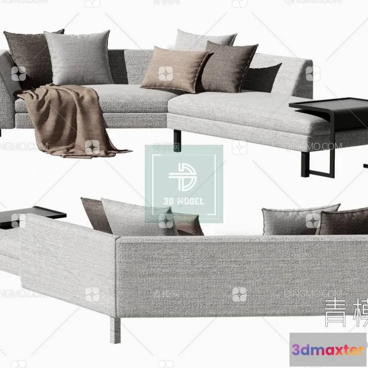 1220400 - Sofa 3D Models - Modern Style - 093