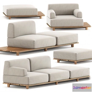 1222332 - Sofa - Furniture 3D Model - Download - 009