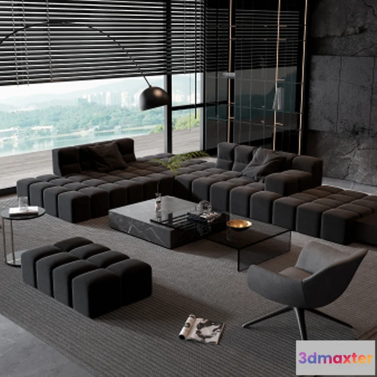 1224432 - LIVINGROOM - SOFA - LONG - 469