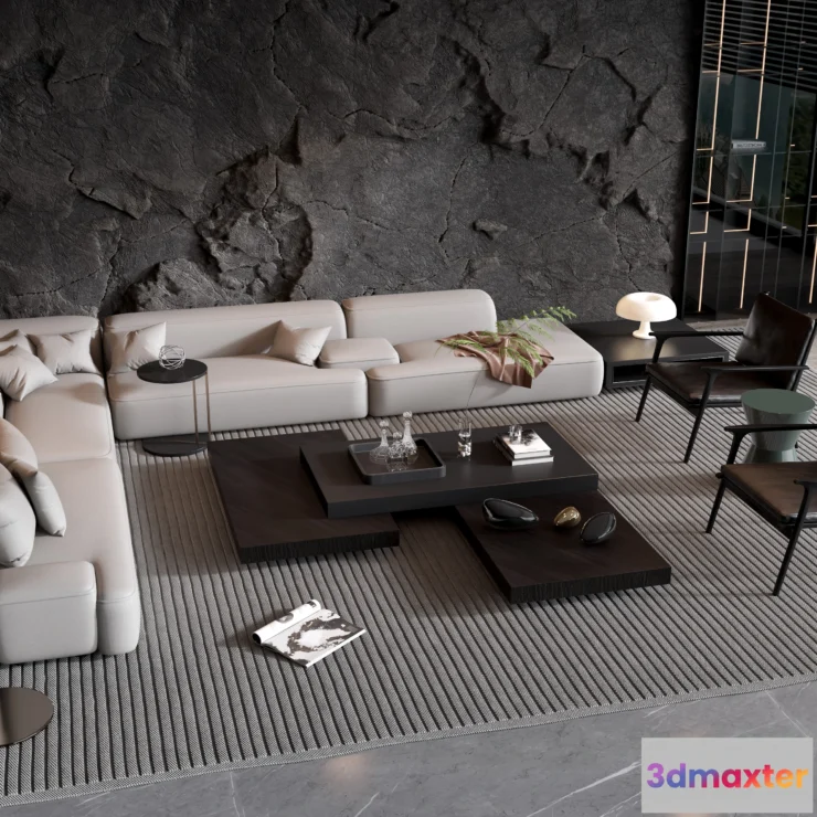 1224450 - LIVINGROOM - SOFA - LONG - 478