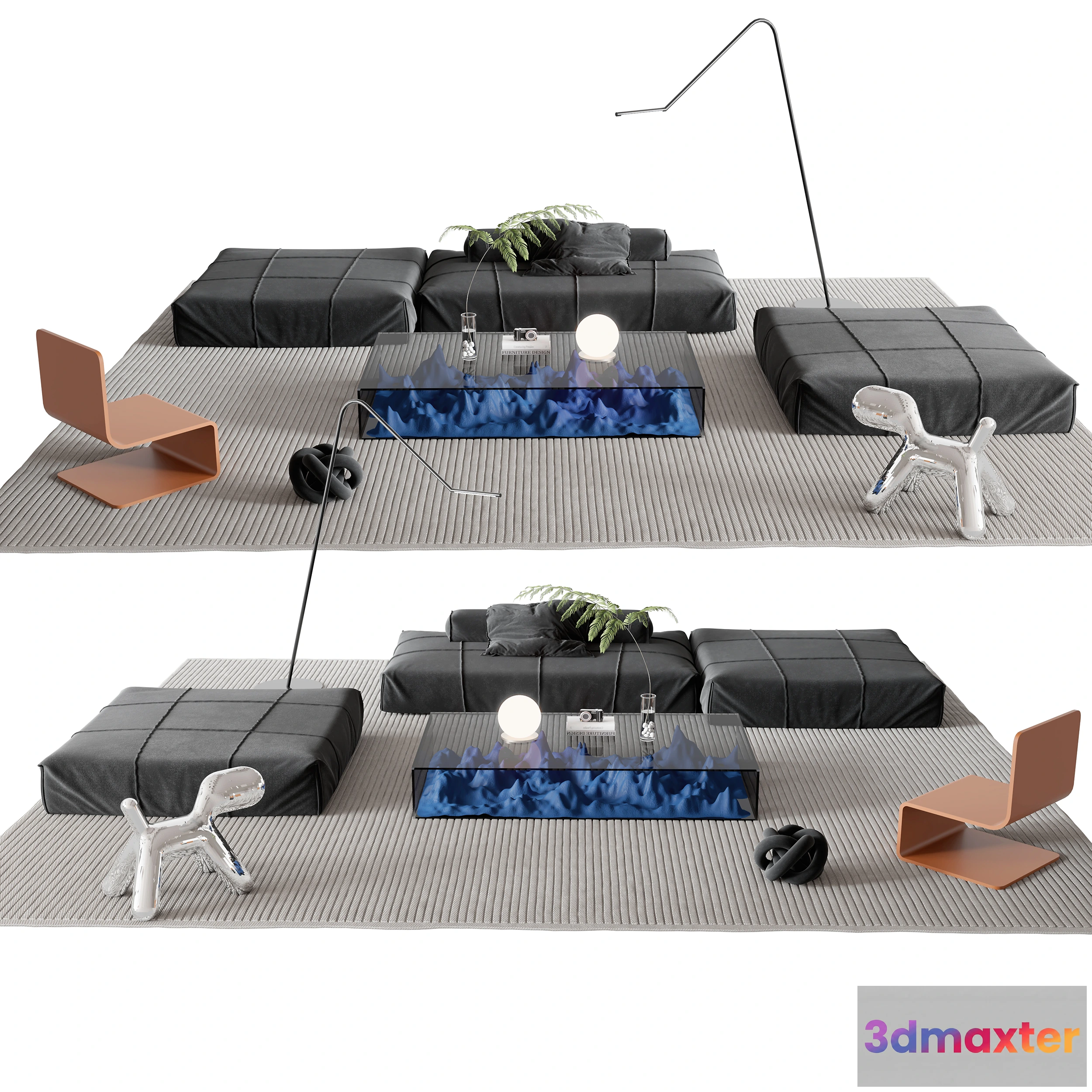1224452 - LIVINGROOM - SOFA - LONG - 479