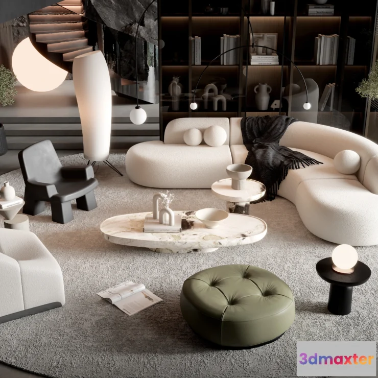 1224460 - LIVINGROOM - SOFA - LONG - 483