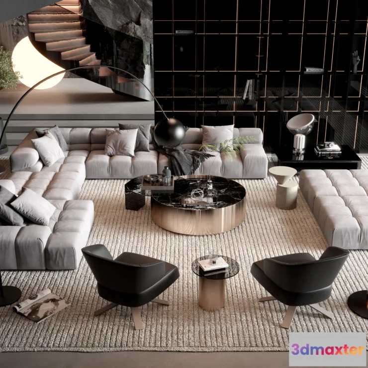 1224462 - LIVINGROOM - SOFA - LONG - 484