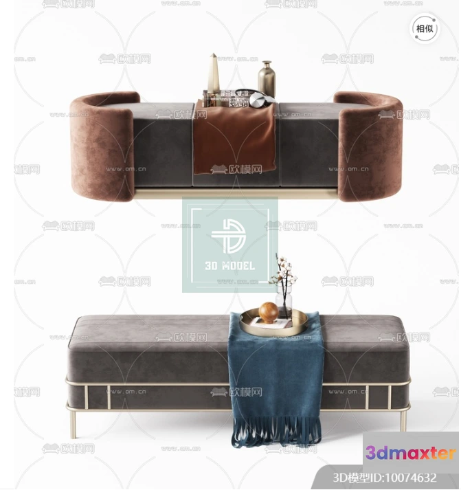 1262046 - Sofa 3D Models - Modern Style - 006