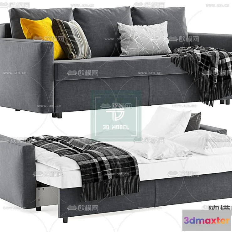 1262086 - Sofa 3D Models - Modern Style - 026