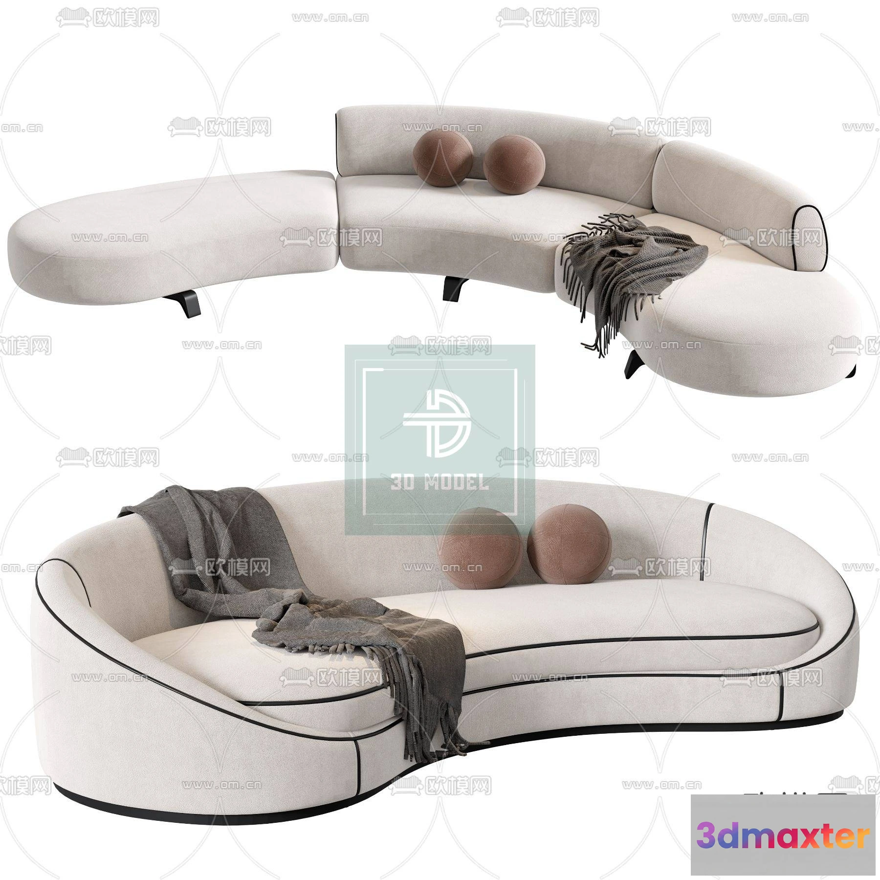 1262104 - Sofa 3D Models - Modern Style - 035