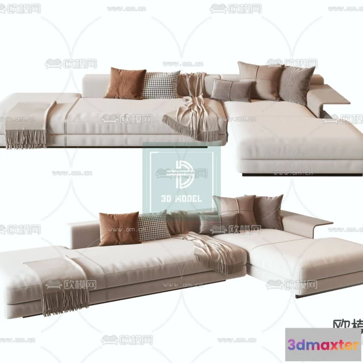 1262116 - Sofa 3D Models - Modern Style - 041
