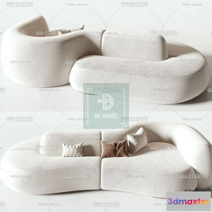 1262124 - Sofa 3D Models - Modern Style - 045