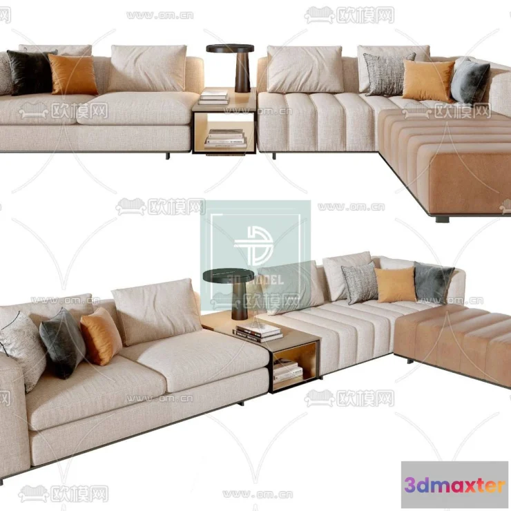 1262140 - Sofa 3D Models - Modern Style - 053