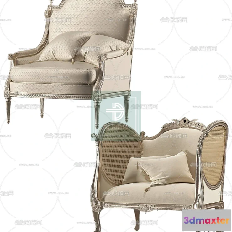 1262144 - Sofa 3D Models - Modern Style - 055