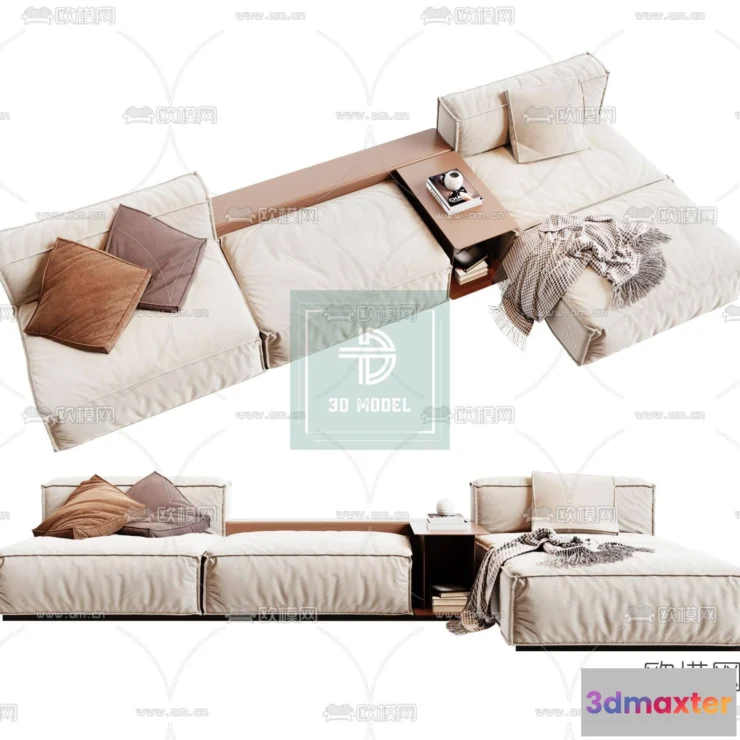 1262152 - Sofa 3D Models - Modern Style - 059