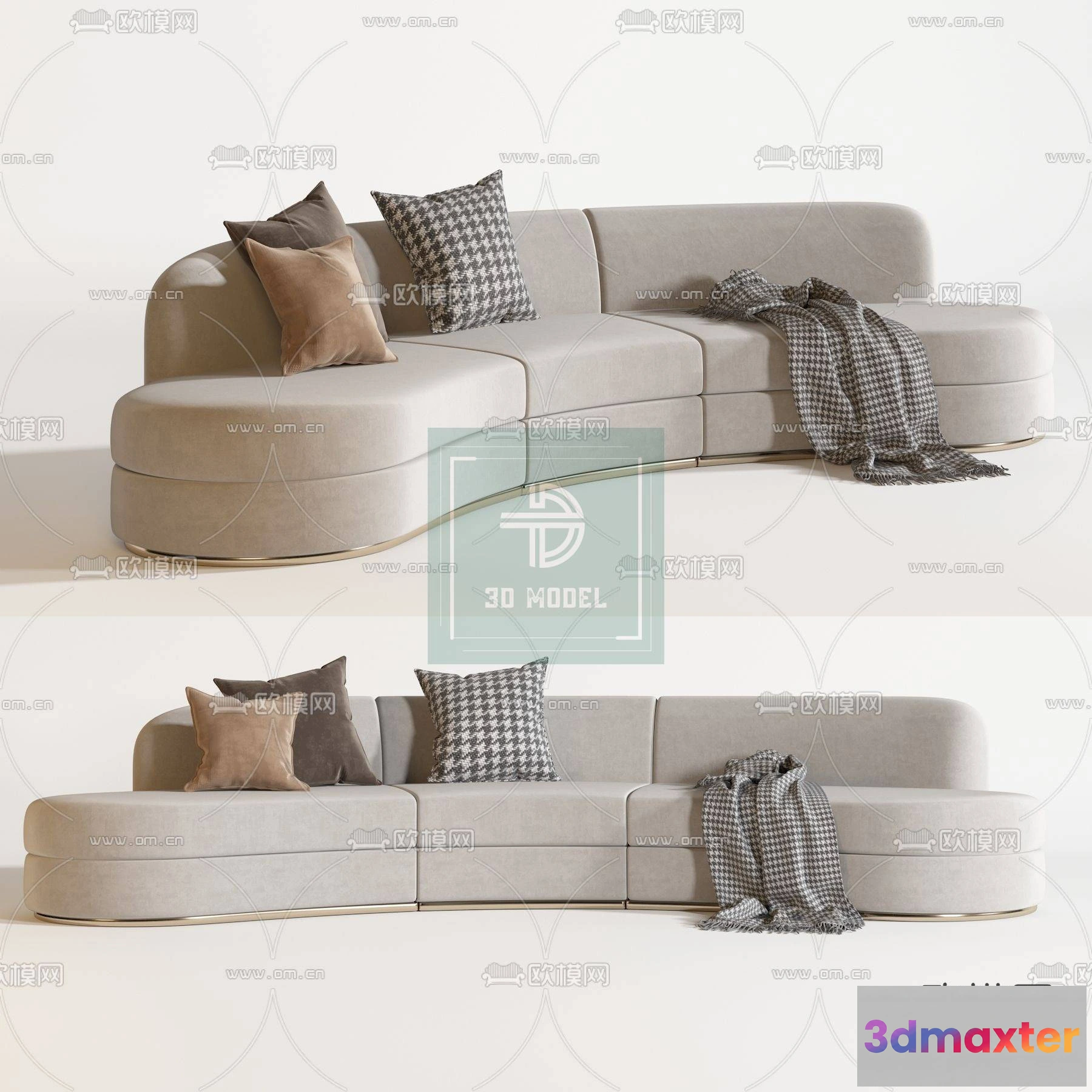 1262160 - Sofa 3D Models - Modern Style - 063