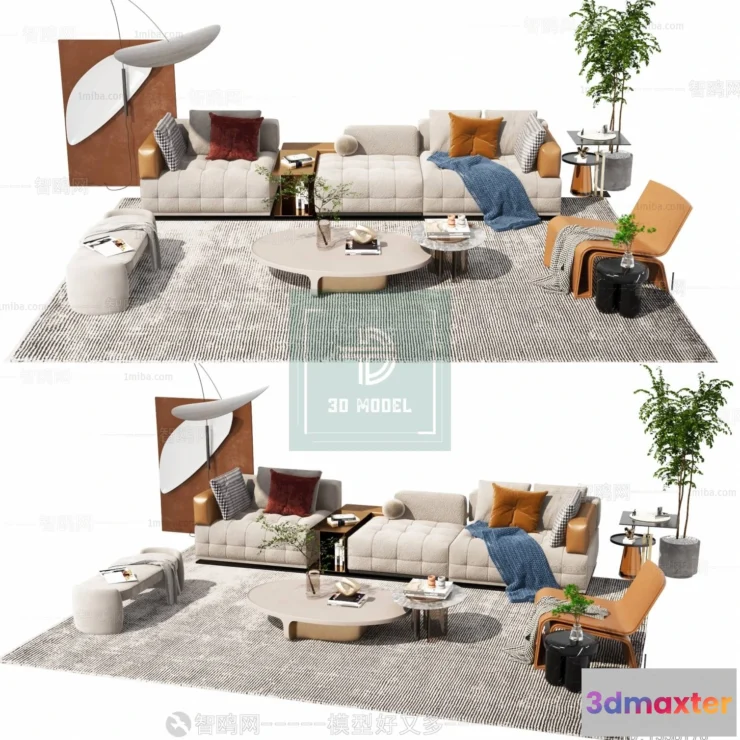 1262192 - Sofa 3D Models - Modern Style - 079