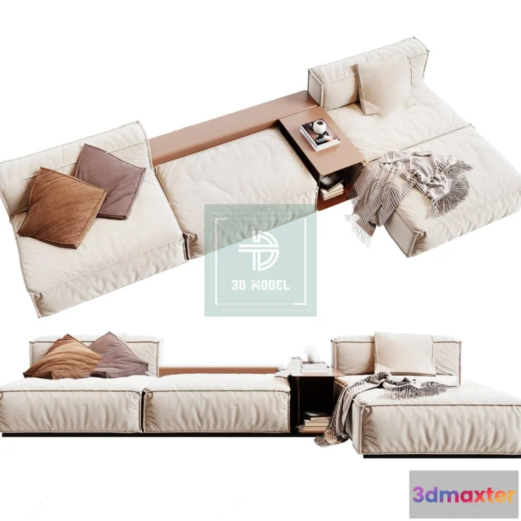 1262206 - Sofa 3D Models - Modern Style - 086