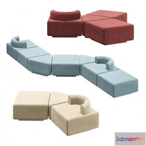 1264182 - Sofa - Furniture 3D Model - Download - 024