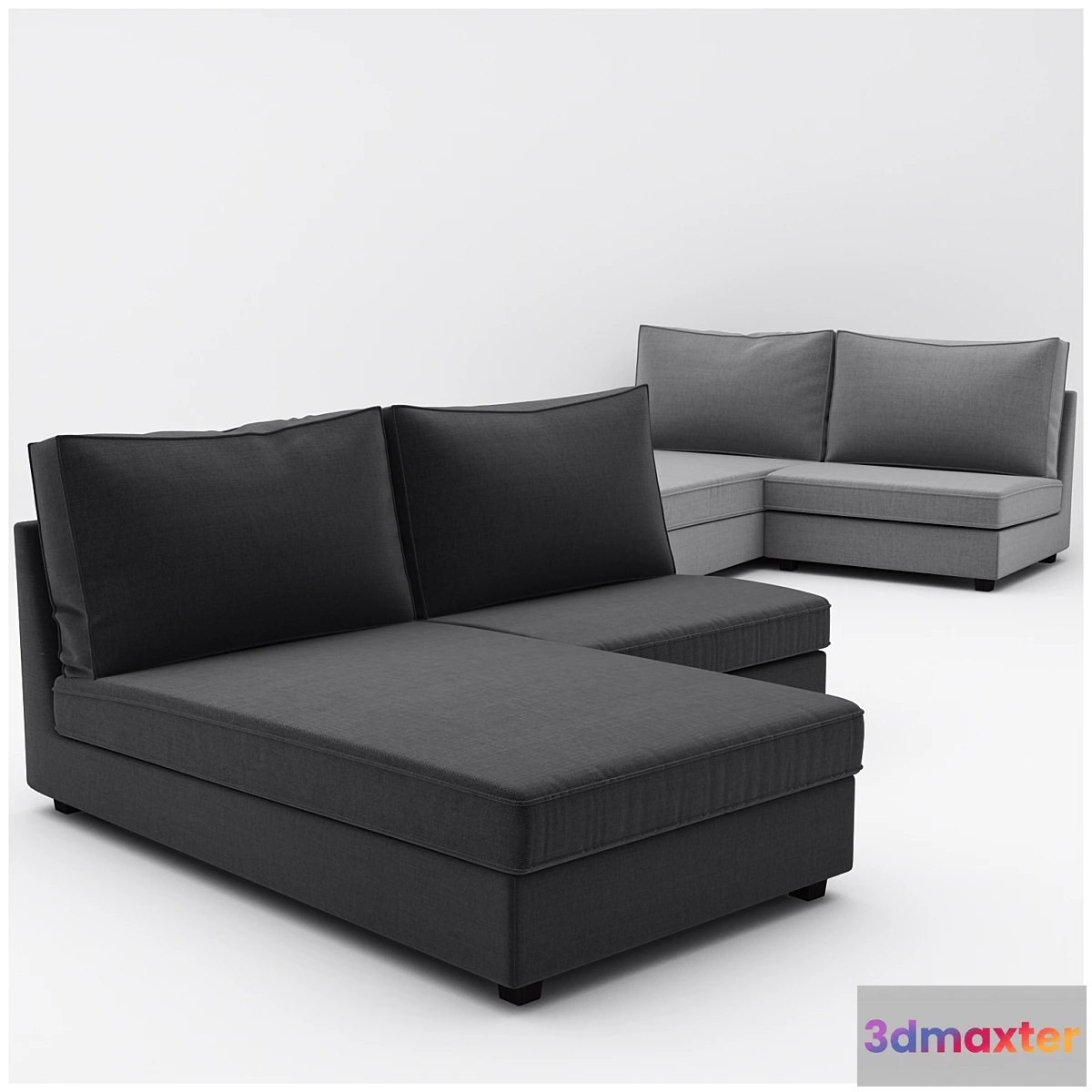 1268154 - KIVIK IKEA 6 3D Max