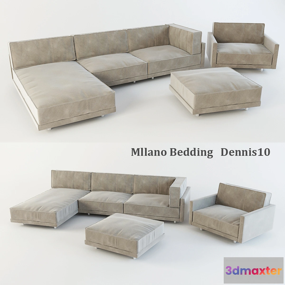1269221 - Mllano Bedding _ Dennis10 3D Max