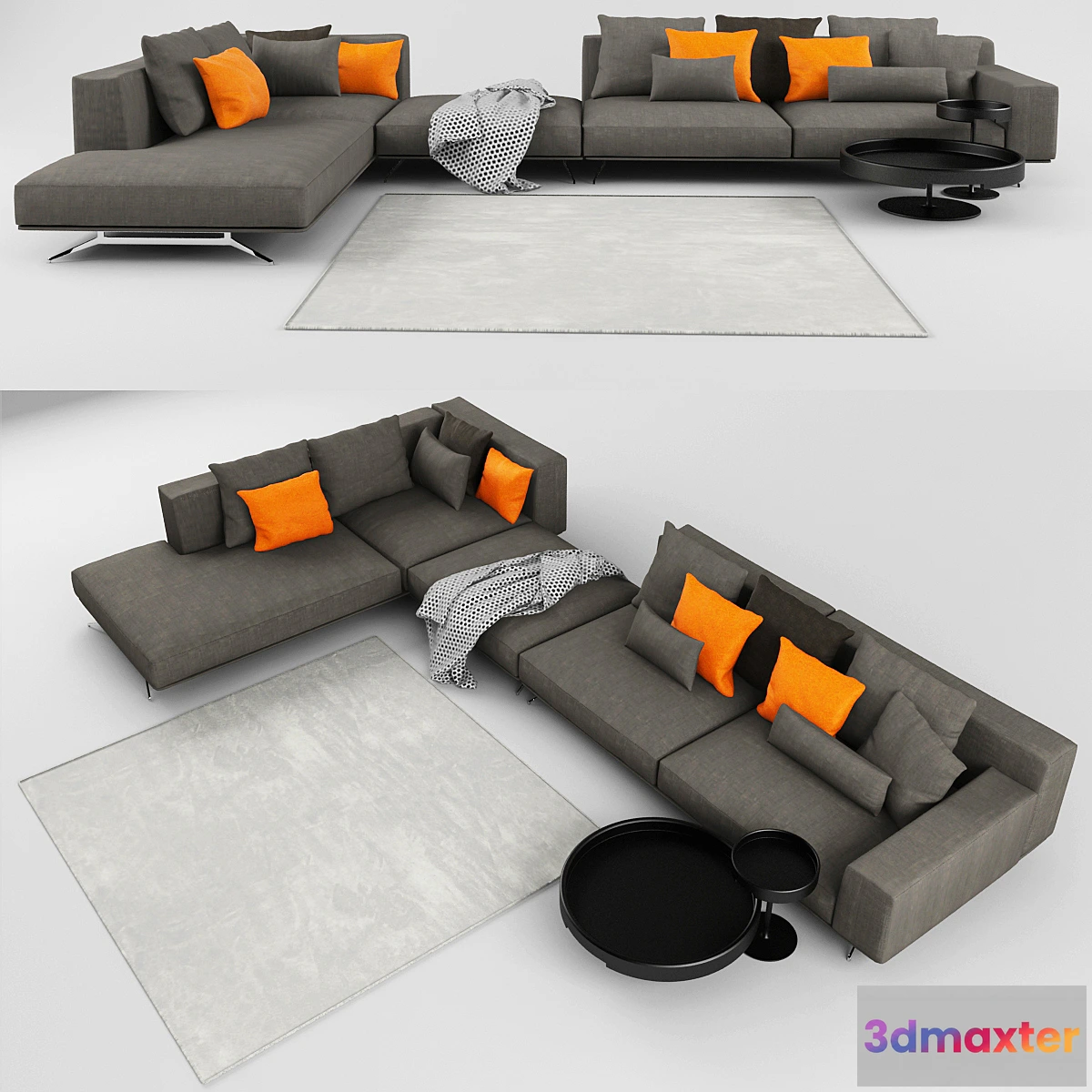 1269869 - Sofa Dalton Soft 3D Max