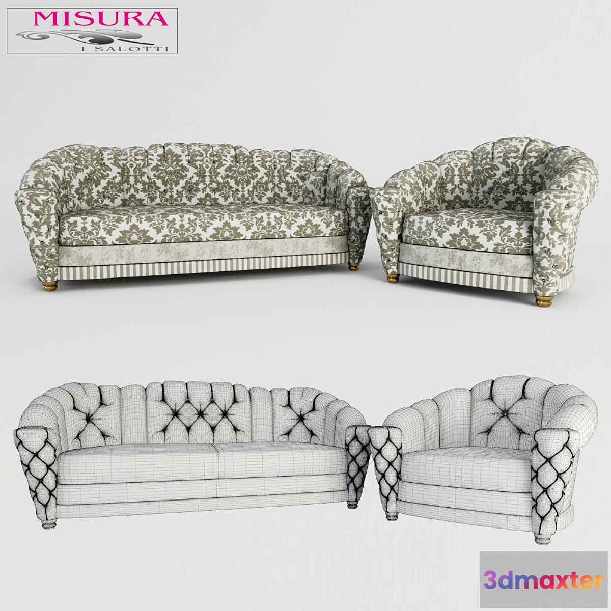 1270001 - Misura i Salotti Butterfly 3D Max