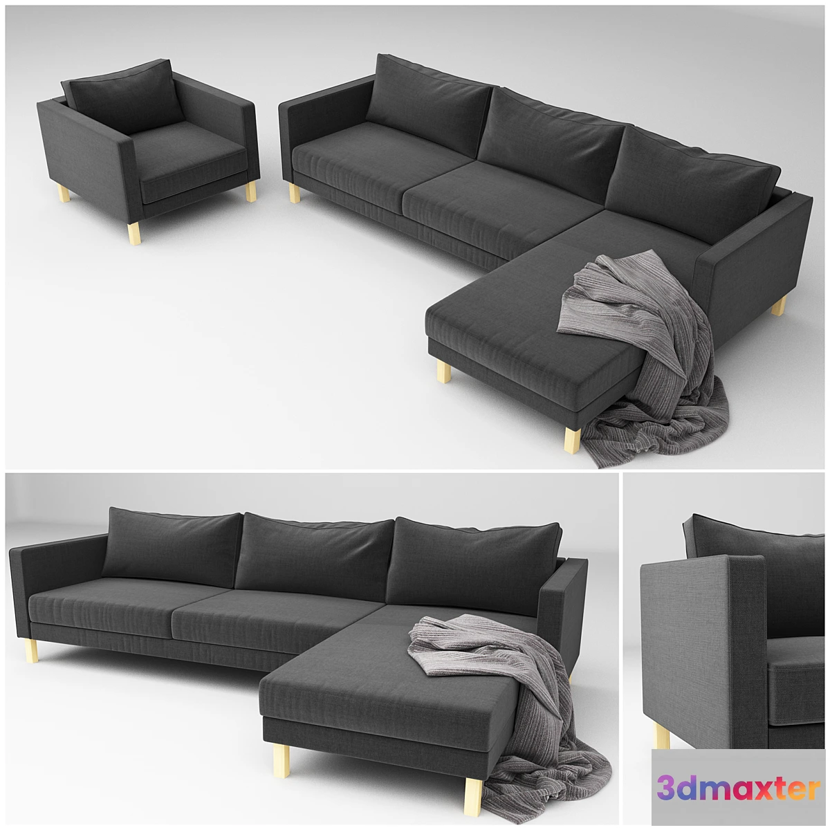 1270473 - ikea KARLSTAD - No.2 3D Max